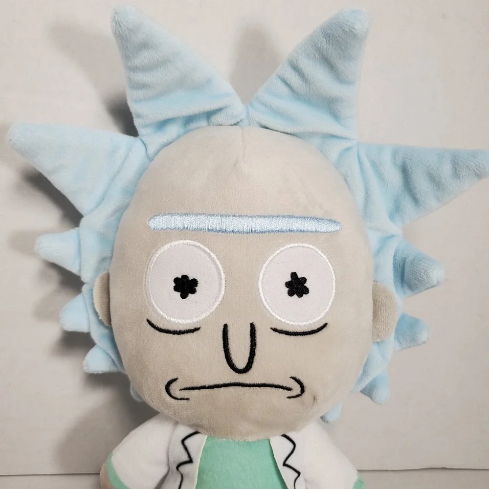 Rick Sanchez Plush Doll Rick and Morty Adult Swim Cartoon‎ Network Stuffed Toy.